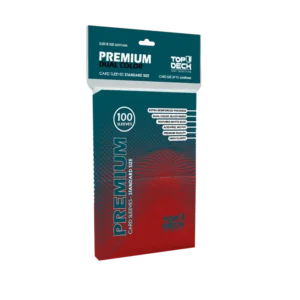 Protectores Estándar Top Deck Premium Dual Color Rojo