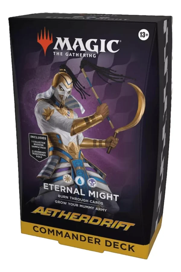 MTG AETHERDRIFT COMMANDER DECK DISPLAY - ETERNAL NIGHT