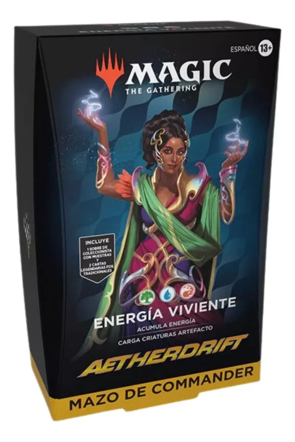MTG AETHERDRIFT COMMANDER DECK DISPLAY - LIVING ENERGY