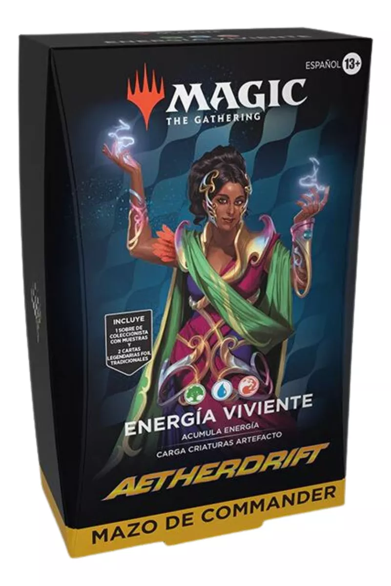 MTG AETHERDRIFT COMMANDER DECK DISPLAY - LIVING ENERGY