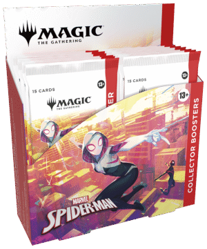 Preventa Magic The Gathering Universes Beyond Caja de Collector Boosters: Marvel's Spider-Man
