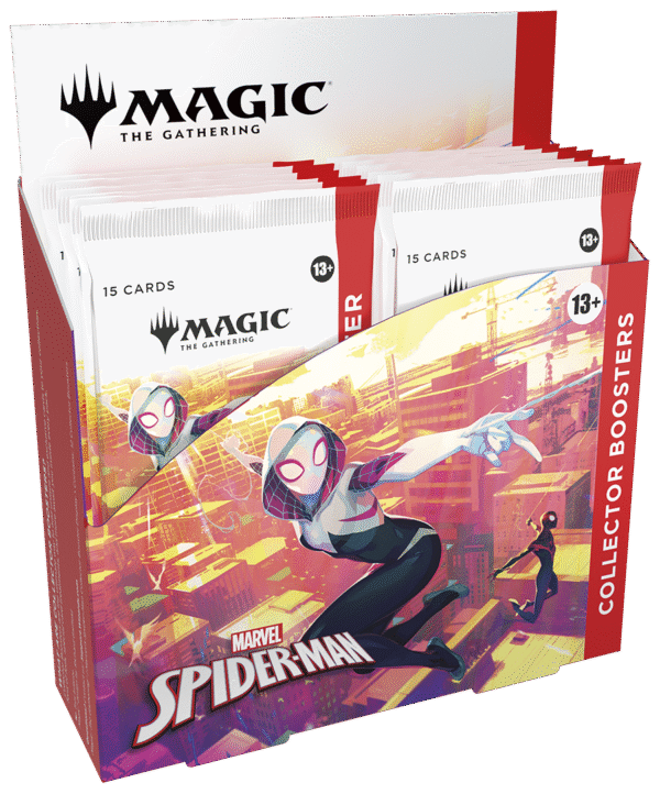 Preventa Magic The Gathering Universes Beyond Caja de Collector Boosters: Marvel's Spider-Man