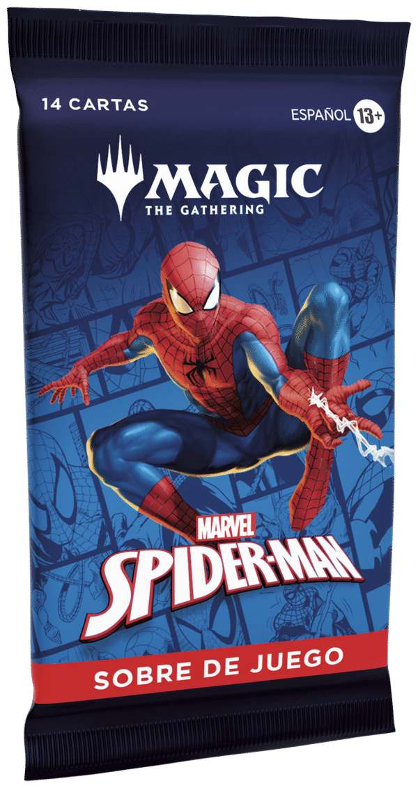 Magic The Gathering: Universes Beyond Marvel Spider Man - Play Booster Display