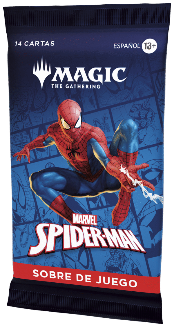 Magic The Gathering: Universes Beyond Marvel Spider Man - Play Booster Display