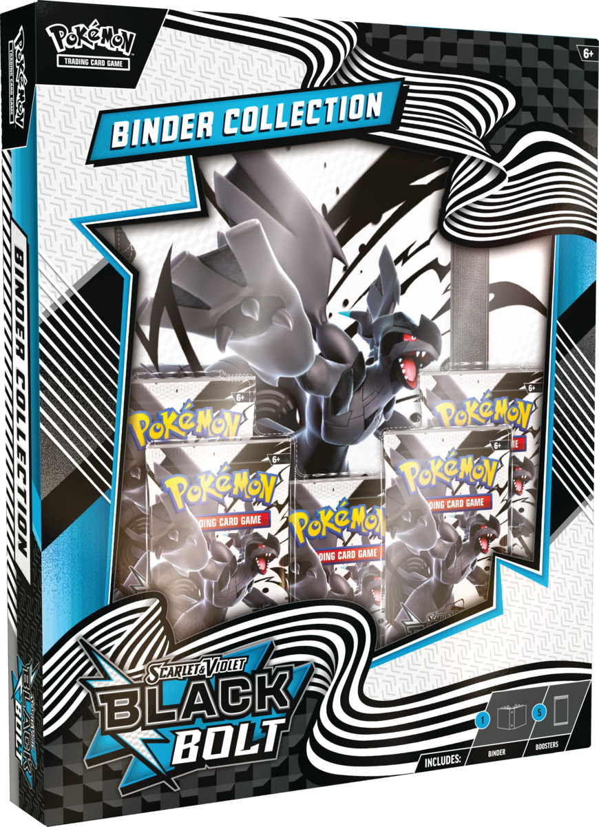 Accesorio - Pokemon TCG Scarlet & Violet – Black Bolt – Binder Collection – English
