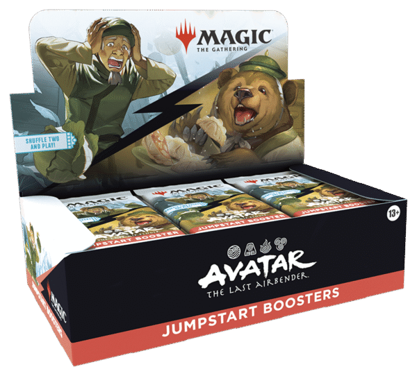 Magic The Gathering: Universes Beyond Avatar the Last Airbender - Jumpstart Booster Display