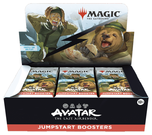 Magic The Gathering: Universes Beyond Avatar the Last Airbender - Jumpstart Booster Display