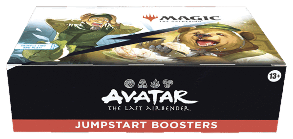 Magic The Gathering: Universes Beyond Avatar the Last Airbender - Jumpstart Booster Display