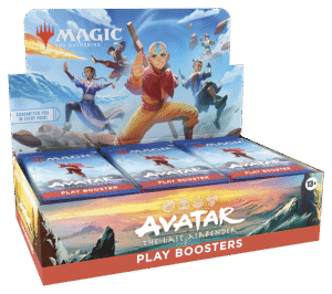 Magic The Gathering: Universes Beyond Avatar the Last Airbender - Play Booster Display