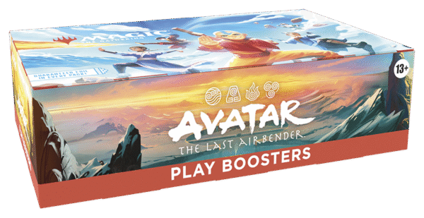 Magic The Gathering: Universes Beyond Avatar the Last Airbender - Play Booster Display