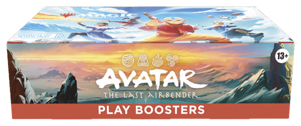 Magic The Gathering: Universes Beyond Avatar the Last Airbender - Play Booster Display