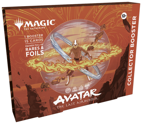 Magic The Gathering: Universes Beyond Avatar the Last Airbender - Collector's Booster Display