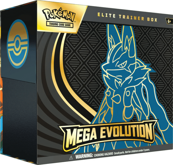 lucario Pokémon: Mega Evolution Elite Trainer Box Inglés
