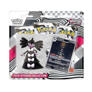 pkm WF TSC Pokémon: White Flare Tech Sticker Collection Gothitelle Inglés