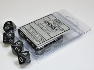 Dados Chessex Speckled Ninja  set 10