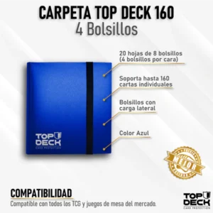 11 Carpeta Esencial | TOPDECK 160 color Azul