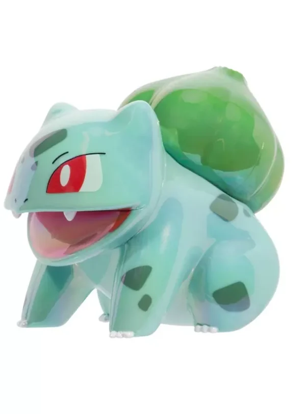 POKEMON FIGURA BULBASAUR 8 CMS. BRILLO IRIDISCENTE.