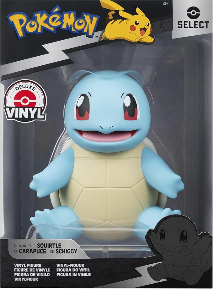 Pokémon Figura Squirtle - Figura de vinilo de 8 cm