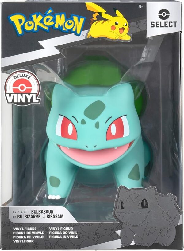 Pokémon Figura Bulbasaur - Figura de vinilo de 8 pulgadas