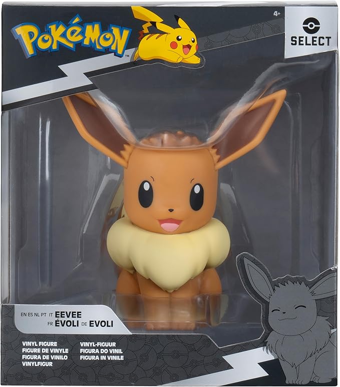 Pokemon Eevee Select – Figura de vinilo de 8 cm
