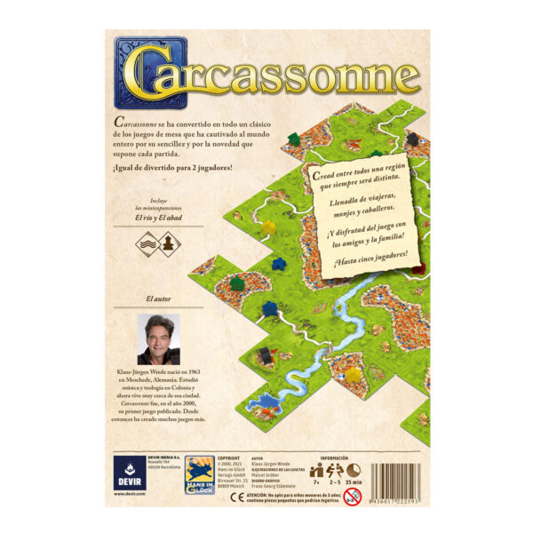 Carcassonne 2da Edición