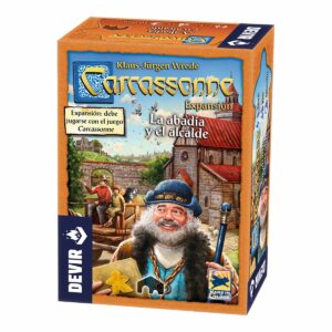 8436017225532-1200-face3d-copy Carcassonne: expansión La Abadía y el Alcalde (2da edición)