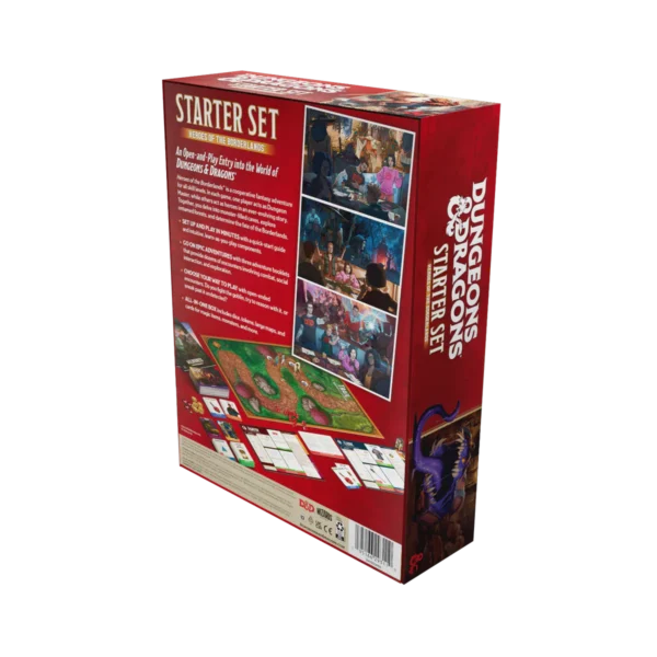 D_D_5e_Starter_Set-_Heroes_of_the_Borderlands_Contraportada Dungeons & Dragons Set de inicio Heroes of the Borderlands