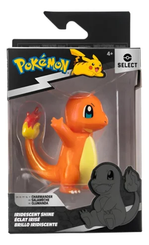 D_NQ_NP_2X_604586-MLC94905152904_102025-F POKEMON FIGURA CHARMANDER 8 CMS. BRILLO IRIDISCENTE.