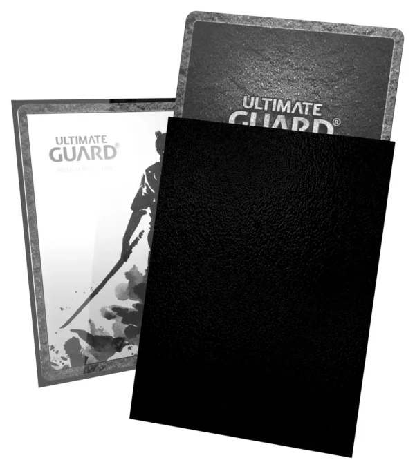 Protectores Ultimate Guard: Katana Sleeves Standard Size Black (100pzs)
