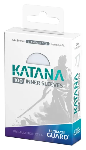 UGD011337_c Katana Inner Sleeves Standard Size Transparent (100)