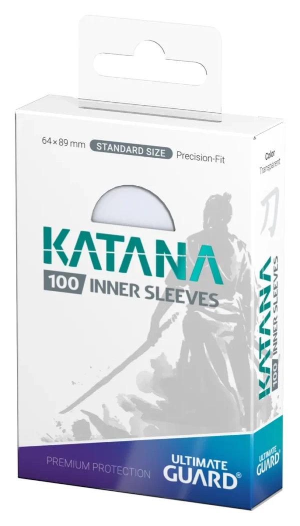 Katana Inner Sleeves Standard Size Transparent (100)
