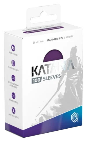 Protectores Ultimate Guard: Katana Sleeves Standard Size Iris Bloom(100pzs)