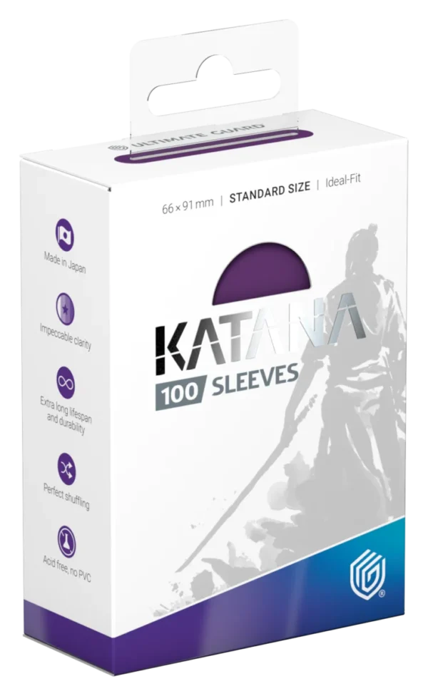 Protectores Ultimate Guard: Katana Sleeves Standard Size Iris Bloom(100pzs)