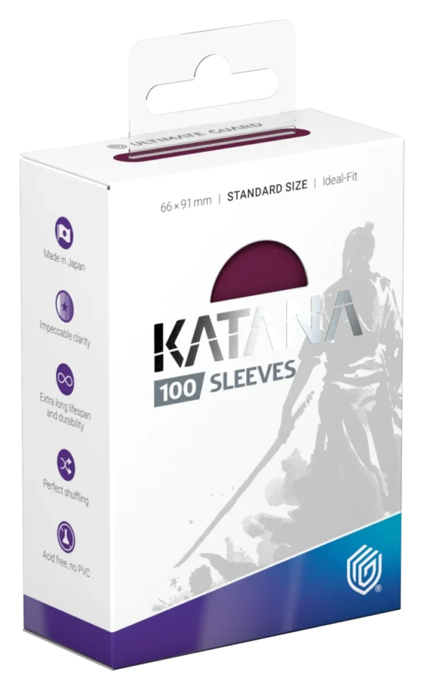Protectores Ultimate Guard: Katana Sleeves Standard Size Radiant Plum (100pzs)