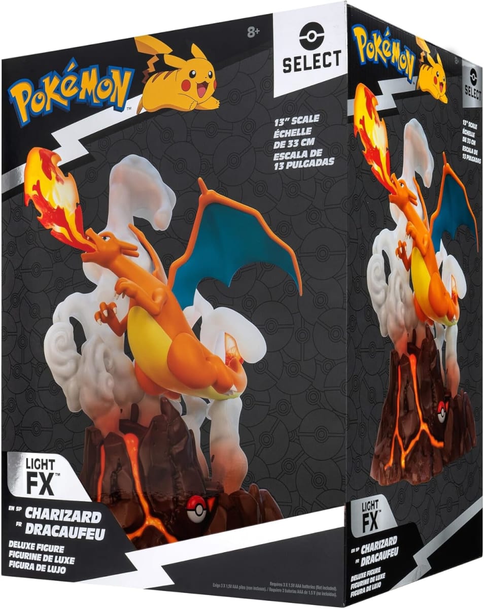 POKEMON FIGURA DE CHARIZARD ESTATUA COLECCIONISTA DE LUJO