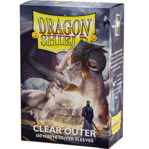X_outer-sleeves-clear-matte-16009 Protectores Dragon Shield: Outer Matte Standard - Transparente