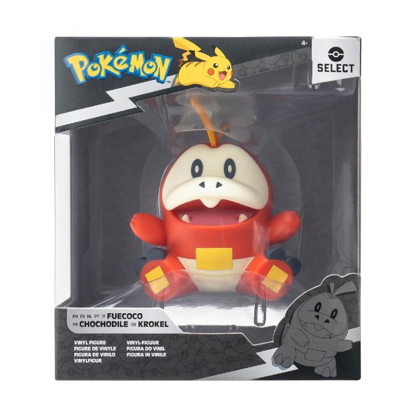 Pokémon Figura Fuecoco - Figura de vinilo de 8 pulgadas