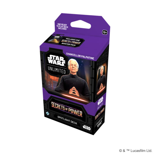 kujvmt9cKiJHVl42s2MLOFNtKJemJmWw3Hv2lXkl STAR WARS UNLIMITED - SECRETS OF POWER SPOTLIGHT DECK DISPLAY CANCILLER PALPATINE INGLÉS