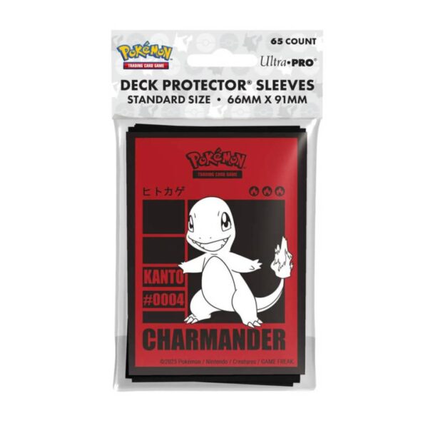 Ultra Pro Sleeves: Pokemon - Charmander Kanto #0004