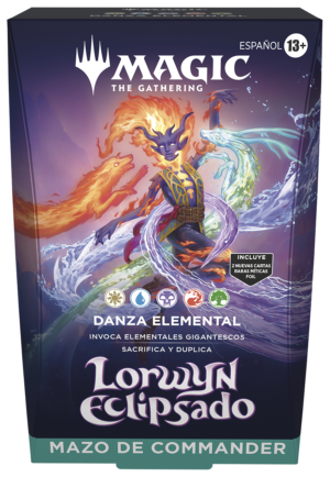 MTG: Lorwyn Eclipsed – Mazo Commander Danza Elemental ES