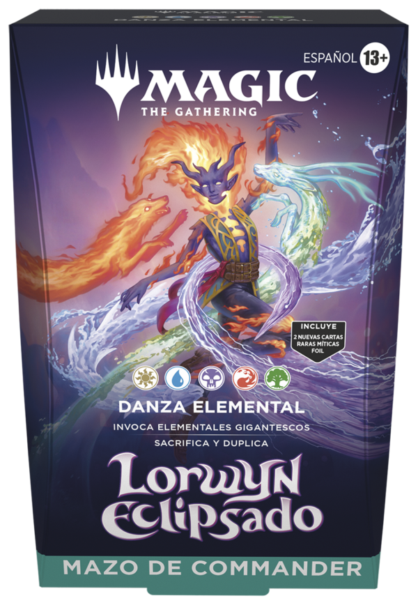 MTG: Lorwyn Eclipsed – Mazo Commander Danza Elemental ES