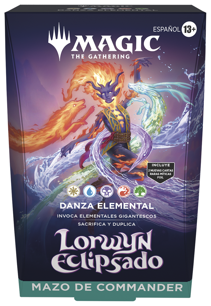 MTG: Lorwyn Eclipsed – Mazo Commander Danza Elemental ES