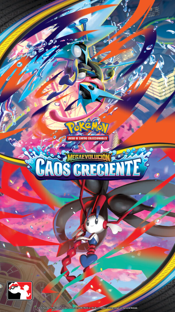🔥🎉 PRE-LANZAMIENTO POKÉMON – MEGAEVOLUCIÓN: CAOS CRECIENTE 🎉🔥