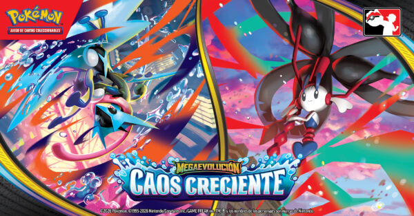 🔥🎉 PRE-LANZAMIENTO POKÉMON – MEGAEVOLUCIÓN: CAOS CRECIENTE 🎉🔥