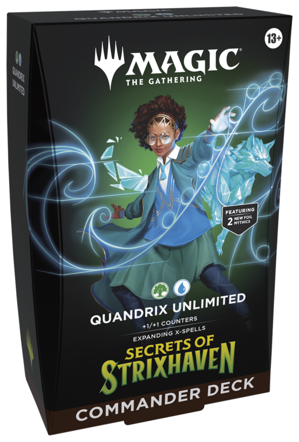 Quandrix unlimited EN MTG: Secrets of Strixhaven Commander Deck - Quandrix Unlimited.