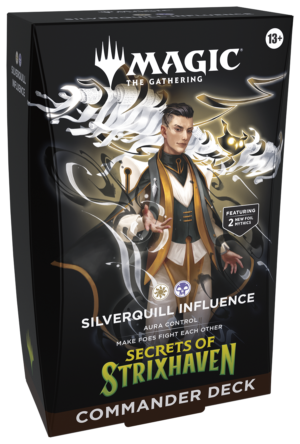 MTG: Secrets of Strixhaven Commander Deck - Silverquill Influence.