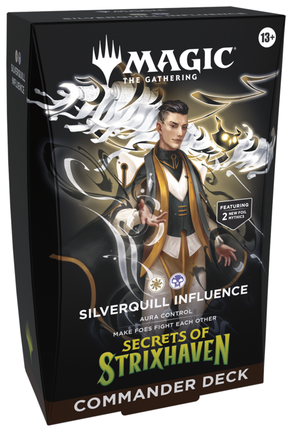 MTG: Secrets of Strixhaven Commander Deck - Silverquill Influence.