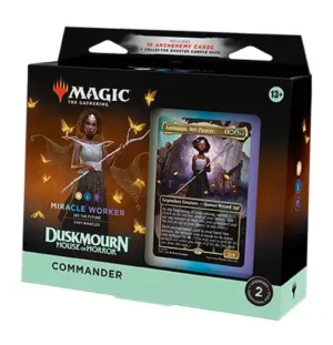 MTG: Duskmourn House of Horror Commander Deck - Miracle Worker.