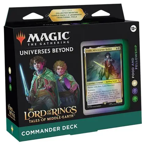 MTG: Lord of the Ring Commander Deck - Food and Fellowship.