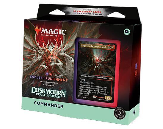 MTG: Duskmourn House of Horror Commander Deck - Endless Punishment.